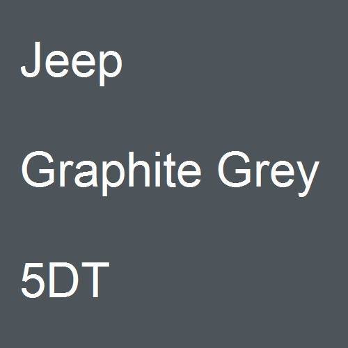 Jeep, Graphite Grey, 5DT.